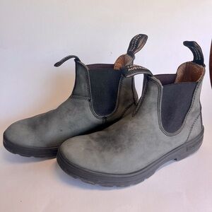 Blundstone Gray Chelsea Ankle Boots